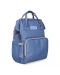 Τσάντα μωρού 2 σε 1 KikkaBoo - Siena,γαλάζιο - 1t
