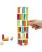 Ξύλινο σετ παιχνιδιού Pino Toys - Πύργος στοίβαξη  και ισορροπίας - 2t