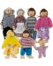 Ξύλινες κούκλες  Iso Trade -Οικογένεια, 7 τεμάχια - 1t