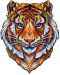 Ξύλινο παζλ Unidragon από 700 κομμάτια - Τίγρης (μέγεθος RS) - 4t