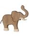 Ξύλινο ειδώλιο Holztiger- Ελέφαντας με υπερυψωμένη  προβοσκίδα  - 1t