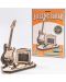 Ξύλινο 3D παζλ Robo Time 140 κομμάτια - Ηλεκτρική κιθάρα - 3t