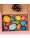 Ξύλινο παιχνίδι ισορροπίας  Smart Baby - Χρωματιστές πέτρες - 2t