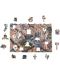 Ξύλινο παζλ Unidragon 125 κομματιών - Σαγκράδα Φαμίλια (μέγεθος S) - 2t