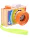 Ξύλινο παιχνίδι Acool Toy - Έγχρωμη φωτογραφική μηχανή με καλειδοσκόπιο - 2t