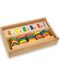 Ξύλινο παιχνίδι λογικής Andreu toys - Σχήματα και χρώματα - 1t