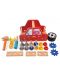 Ξύλινο σετ Acool Toy -Αυτοκίνητο συναρμολόγησης, με μπουλόνια και παξιμάδια - 2t