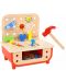 Ξύλινο παζλ Tooky Toy - Εργαστήριο με εργαλεία - 3t