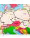 Ξύλινο παζλ Bigjigs - Χάρτης της Ευρώπης - 4t