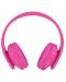 Παιδικά ακουστικά PowerLocus - P2, ασύρματα, ροζ - 2t