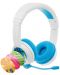 Παιδικά ακουστικά BuddyPhones - School+, μπλε/άσπρο - 1t
