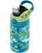 Παιδικό μπουκάλι Contigo Cleanable Dinoboy - 420 ml, μπλε - 3t
