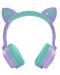 Παιδικά ακουστικά PowerLocus - Buddy Ears, ασύρματα, μωβ - 2t