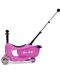 Παιδικό σκούτερ 2 σε 1 Micro - Mini2Go Deluxe Plus, Pink - 2t