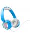 Παιδικά ακουστικά Cellularline - Play Patch 3.5 mm,μπλε/λευκό - 1t