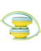 Παιδικά ακουστικά PowerLocus - P2 Kids Angry Birds,ασύρματο, πράσινο/κίτρινο - 6t