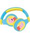 Παιδικά ακουστικά Lexibook - Peppa Pig HPBT010PP, ασύρματα, μπλε - 1t