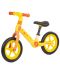 Ποδήλατο ισορροπίας Chipolino - Ντίνο, κίτρινο και πορτοκαλί - 1t