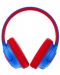 Παιδικά ακουστικά με μικρόφωνο PowerLocus - Bobo, ασύρματα , μπλε/κόκκινο - 2t