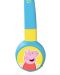 Παιδικά ακουστικά Lexibook - Peppa Pig HPBT010PP, ασύρματα, μπλε - 4t