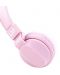 Παιδικά ακουστικά PowerLocus - Louise&Mann 3, ασύρματα, ροζ - 2t