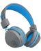 Παιδικά ασύρματα ακουστικά JLab - JBuddies Studio, γκρι/μπλε - 1t