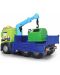 Παιδικό ξύλινο Dickie Toys - Φορτηγό για ανακύκλωση απορριμμάτων με ήχους και φώτα - 4t