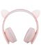 Παιδικά ακουστικά PowerLocus - P1 Ears, ασύρματα, ροζ - 3t