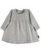 Παιδικό πλεκτό φόρεμα Sterntaler -74 εκ., 6-9 μηνών, γκρι - 1t