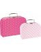 Παιδικές βαλίτσες Goki - ροζ - 1t