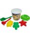 Παιδικό σετ παραλίας Polesie Toys - Sunflower, 7 τεμάχια, ποικιλία - 2t