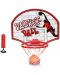 Παιδικό σετ GT -Ταμπλό μπάσκετ τοίχου με μπάλα και αντλία, κόκκινο - 1t