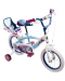 Παιδικό ποδήλατο Huffy - Frozen, 14'', μπλε - 2t