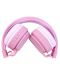 Παιδικά ακουστικά PowerLocus - Louise&Mann 3, ασύρματα, ροζ - 3t