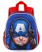 Παιδικό σακίδιο πλάτης Karactermania Capitan America - 3D, με μάσκα - 2t