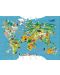 Παιδικό παζλ Haba - Χάρτης του κόσμου, 100 τεμάχια - 1t