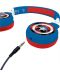 Παιδικά ακουστικά Lexibook - Avengers HPBT010AV, ασύρματα, μπλε - 3t