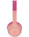 Παιδικά ακουστικά με μικρόφωνο Belkin - SoundForm Mini, ασύρματα, ροζ - 3t