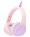 Παιδικά ακουστικά PowerLocus - P2 Unicorn,ασύρματα, ροζ - 1t