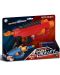 Παιδικό παιχνίδι Raya Toys Soft Bullet - Πολυβόλο με 8 μαλακά φυσίγγια, κόκκινο - 2t