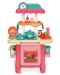 Παιδική κουζίνα RS Toys - Με αξεσουάρ, 54 cm - 2t