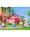 Παιδικό παιχνίδι Battat Li'l Woodzeez - Αυτοκίνητο, ροζ, με βαλίτσα - 4t
