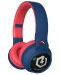 Παιδικά ακουστικά PowerLocus - Buddy, ασύρματα, μπλε/κόκκινα - 1t
