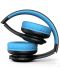 Παιδικά ακουστικά  PowerLocus - PLED, ασύρματα ,μαύρο/μπλε - 6t