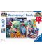 Детски пъзел Ravensburger 3 x 49 κομμάτια - The Mandalorian: Grogu Moments - 1t