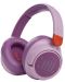 Παιδικά ασύρματα ακουστικά JBL - JR 460NC, ANC, ροζ - 1t