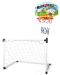 Παιδικό σετ 2 σε 1 Raya Toys - Τσέρκι μπάσκετ και τέρμα ποδοσφαίρου με μπάλες - 1t