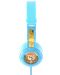 Παιδικά ακουστικά BuddyPhones - Travel, μπλε - 2t