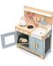 Παιδική ξύλινη κουζίνα Tender Leaf Toys - Mini Chef, με αξεσουάρ - 2t