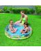Παιδική φουσκωτή πισίνα με 3 δαχτυλίδια Bestway - Ωκεανός, ποικιλία - 2t
